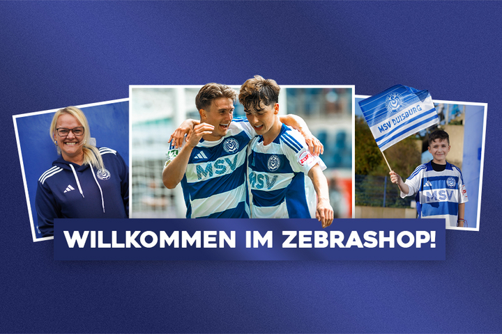 MSV Duisburg Zebra Anstecker | Pin 3 Cm | Hartemaille | Butterflyverschluss | Offizielles Fan-Accessoire