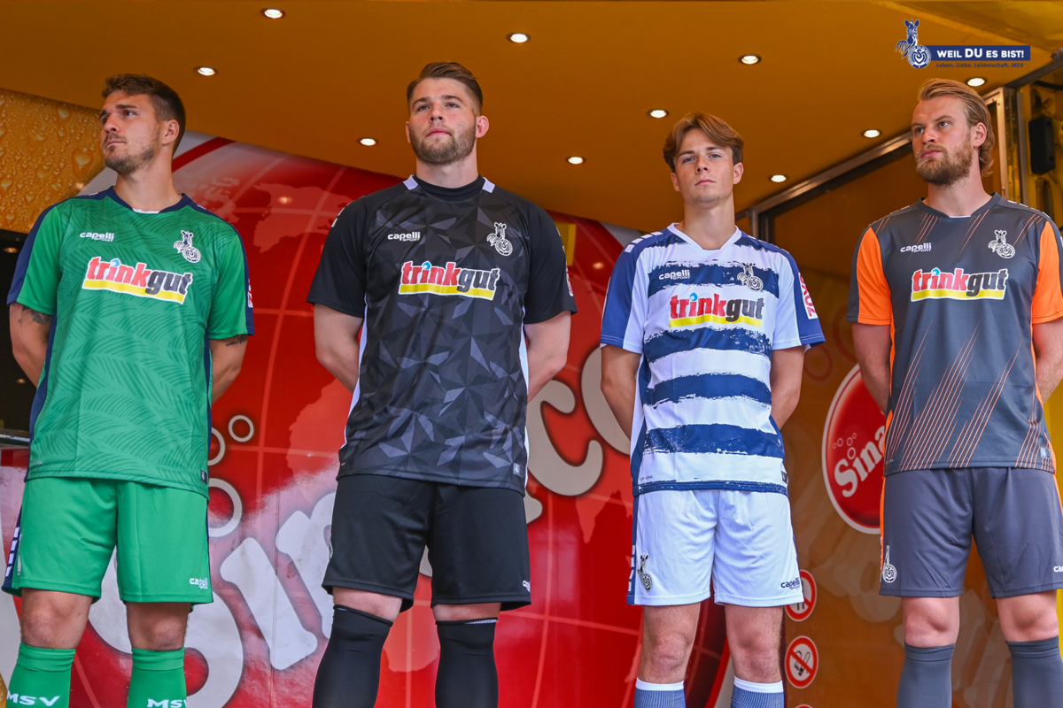 MSVTrikot 2023/24 „Stadt, Land, Club“ das ist eure neue Arbeitskleidung